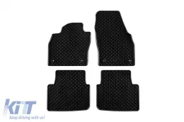 image-19-Rubber mats Gumarny Zubri suitable for Skoda Scala, Kamiq after 2019, 4-piece set, black color