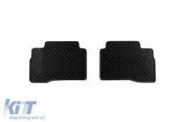 Rubber mats Gumarny Zubri suitable for Ssangyong Tivoli, Tivoli Grand after 2015, 4-piece set, black color-image-6232051