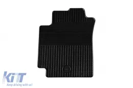 Rubber mats Gumarny Zubri suitable for Suzuki Grand Vitara 2005-2015, 4-piece set, black color-image-6251551