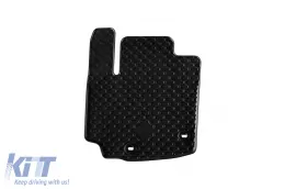 Rubber mats Gumarny Zubri suitable for Suzuki S-Cross, S-Cross Hybrid after 2022, 4-piece set, black color-image-6254740