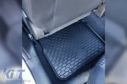 Rubber mats Gumarny Zubri suitable for Suzuki S-Cross, S-Cross Hybrid after 2022, 4-piece set, black color-image-6254745