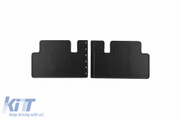 Rubber mats Gumarny Zubri suitable for Tesla Model 3 after 2017, 4-piece set, black color-image-6254712