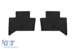 Rubber mats Gumarny Zubri suitable for Toyota Land Cruiser 250 after 2024, 4-piece set, black color-image-6232224