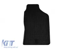 Rubber mats Gumarny Zubri suitable for Toyota Corolla Verso 2004-2009, 4-piece set, black color-image-6251475