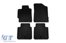 Rubber mats Gumarny Zubri suitable for Toyota Camry 2006-2011, 4-piece set, black color - ABFMT6024189