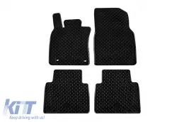 image-27-Rubber mats Gumarny Zubri suitable for Toyota Camry after 2018, 4-piece set, black color