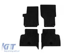 image-31-Rubber mats Gumarny Zubri suitable for Volkswagen Amarok 2010-2020, 4-piece set, black color