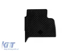 Rubber mats Gumarny Zubri suitable for Volkswagen Amarok 2010-2020, 4-piece set, black color-image-6251960