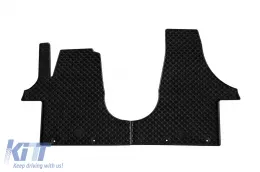 image-17-Rubber mats Gumarny Zubri suitable for Volkswagen Transporter T5 2010-2015, Multivan, T6 after 2015, 2-piece set, black color
