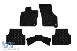 image-16-Rubber mats Gumarny Zubri suitable for Volkswagen Golf VIII Variant eTSI MHEV after 2020, 5-piece set, black color