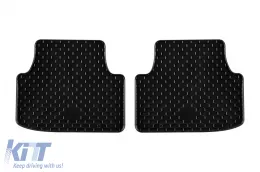 Rubber mats Gumarny Zubri suitable for Volkswagen Golf VIII Variant eTSI MHEV after 2020, 5-piece set, black color-image-6252493