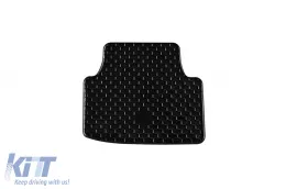 Rubber mats Gumarny Zubri suitable for Volkswagen Golf Sportsvan 2014-2020, 4-piece set, black color-image-6254277