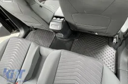 Rubber mats Gumarny Zubri suitable for Volkswagen ID.3 after 2020, Cupra Born after 2021, 4-piece set, black color-image-6254611
