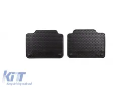 Rubber mats Gumarny Zubri suitable for Volvo S90, V90 after 2016, 4-piece set, black color-image-6252145
