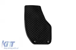 Rubber mats Gumarny Zubri suitable for Volvo V40 2013-2019, 4-piece set, black color-image-6252136