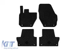 image-14-Rubber mats Gumarny Zubri suitable for Volvo XC60 2009-2017, 4-piece set, black color