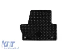 Rubber mats Gumarny Zubri suitable for Volvo XC60 2009-2017, 4-piece set, black color-image-6252127
