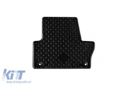 Rubber mats Gumarny Zubri suitable for Volvo XC60 2009-2017, 4-piece set, black color-image-6252128