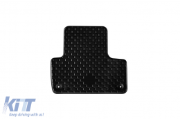 Rubber mats Gumarny Zubri suitable for Volvo XC60 after 2018, 4-piece set, black color-image-6254488
