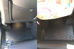 Rubber mats Gumarny Zubri suitable for Volvo XC60 after 2018, 4-piece set, black color-image-6254490