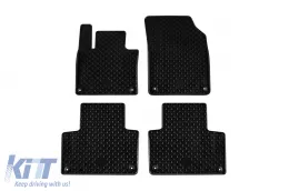 image-27-Rubber mats Gumarny Zubri suitable for Volvo XC90 after 2015, 4-piece set, black color