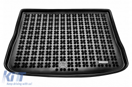 Rubber Trunk Mat Black suitable for VW Tiguan I (2007-2015) 5 Seats - 231828
