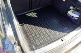 Rubber trunk mat by Rezaw-Plast suitable for Audi A4 B8 wagon, Allroad 2008-2015-image-6219254