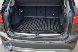 Rubber trunk mat by Rezaw-Plast suitable for BMW X1 F48 2015-2022 with adjustable rear seats, X1 U11 after 2022 with adjustable rear seats-image-6219531