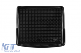 Rubber trunk mat by Rezaw-Plast suitable for BMW X1 F48 2015-2022 without adjustable rear seats, X1 U11 after 2022 without adjustable rear seats - ABTL-PB6017213