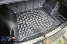 Rubber trunk mat by Rezaw-Plast suitable for BMW X1 F48 2015-2022 without adjustable rear seats, X1 U11 after 2022 without adjustable rear seats-image-6219538