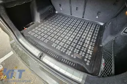 Rubber trunk mat by Rezaw-Plast suitable for BMW X1 F48 2015-2022 without adjustable rear seats, X1 U11 after 2022 without adjustable rear seats-image-6219539