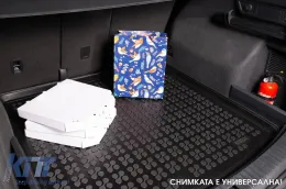 Rubber trunk mat by Rezaw-Plast suitable for BMW i4 G26 Gran Coupe after 2021 version eDrive40 and M50-image-6219663