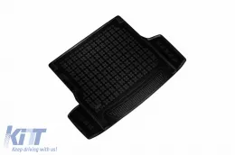 Rubber trunk mat by Rezaw-Plast suitable for BMW Series 3 G21 after 2019 PHeV, version with adjustable trunk floor-image-6219668