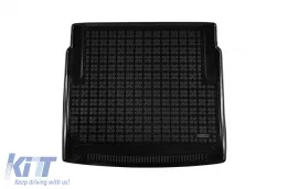 image-6-Rubber trunk mat by Rezaw-Plast suitable for BMW Series i5 G61 wagon, Electric BEV after 2024, 1 piece, black