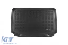 image-30-Rubber trunk mat by Rezaw-Plast suitable for Ford B-Max 2012-2017 with the trunk floor in the upper position for trunk