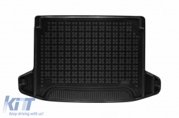 Rubber trunk mat by Rezaw-Plast suitable for KIA Sportage V after 2021 with the trunk floor in the upper position, suitable for all Hybrid and Plug-In Hybrid versions, without version with surround so - ABTL-PK6016733