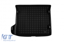 Rubber trunk mat by Rezaw-Plast suitable for KIA EV6 after 2021 with the trunk floor in the upper position, version with repair kit in the trunk - ABTL-PK6016734