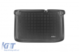Rubber trunk mat by Rezaw-Plast suitable for Opel Corsa D 2006-2014 with the trunk floor in the lower position - ABTL-PO6016826