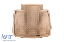 image-0-Rubber trunk mat by Rezaw-Plast suitable for Opel Insignia A hatchback, sedan 2008-2017 with small spare wheel, beige
