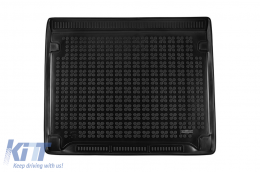 Rubber trunk mat by Rezaw-Plast suitable for Opel Combo E, Peugeot e-Rifter, Citroen Berlingo after 2018, short wheelbase, with 5 or 7 seats with folded 3rd row of seats - ABTL-PO6016854