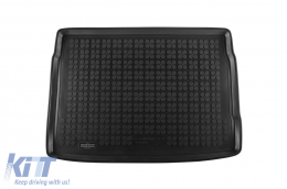 Rubber trunk mat by Rezaw-Plast suitable for VW Golf V hatchback 2003-2008, Golf VI hatchback 2008-2012 with standard spare wheel - ABTL-PV6017092