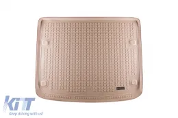 image-25-Rubber trunk mat by Rezaw-Plast suitable for VW Touareg, Porsche Cayenne 2002-2010 with 5 seats, beige