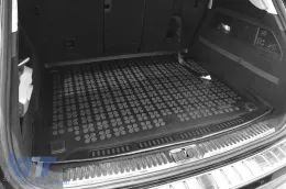 Rubber trunk mat by Rezaw-Plast suitable for VW Touareg 2010-2018 with 5 seats-image-6219144