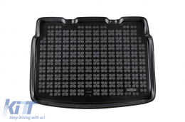 Rubber trunk mat by Rezaw-Plast suitable for VW Tiguan after 2015 with the trunk floor in the lower position - ABTL-PV6017123