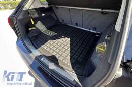 Rubber trunk mat by Rezaw-Plast suitable for VW Touareg after 2018 with 5 seats-image-6219177