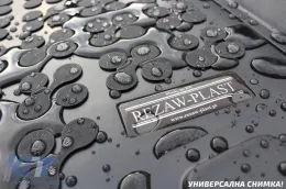 Rubber trunk mat by Rezaw-Plast suitable for VW T-Cross after 2018 with the trunk floor in the lower position-image-6219192