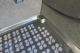 Rubber trunk mat by Rezaw-Plast suitable for VW ID.3, ID.3 ST after 2019, with the trunk floor in the upper position-image-6219215