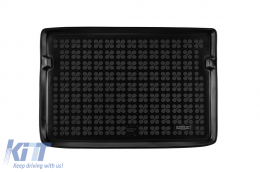 image-70-Rubber trunk mat by Rezaw-Plast suitable for Citroen C3 Aircross after 2017 with the trunk floor in the upper position