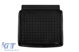 Rubber trunk mat by Rezaw-Plast suitable for Citroen C5X after 2021 version with adjustable trunk floor - ABTL-PC6016581