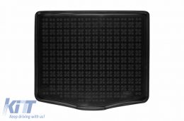 Rubber trunk mat by Rezaw-Plast suitable for Mustang Mach-E after 2020 with the trunk floor in the lower position, with B&O surround sound system - ABTL-PF6016636